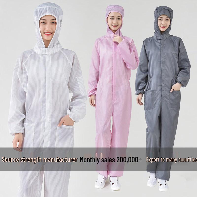 Ally Unisex Anti-static Hooded Coverall