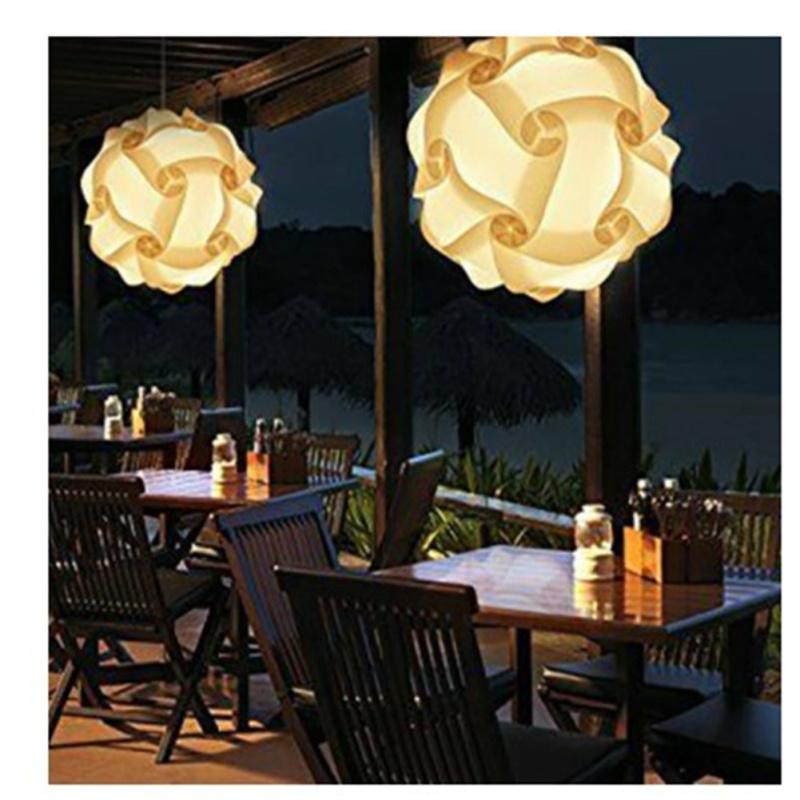 Сделай сам Шаровая лампа Пластиковый абажур Минималистичное украшение для лестницы Столовой Гостиной Кабинета