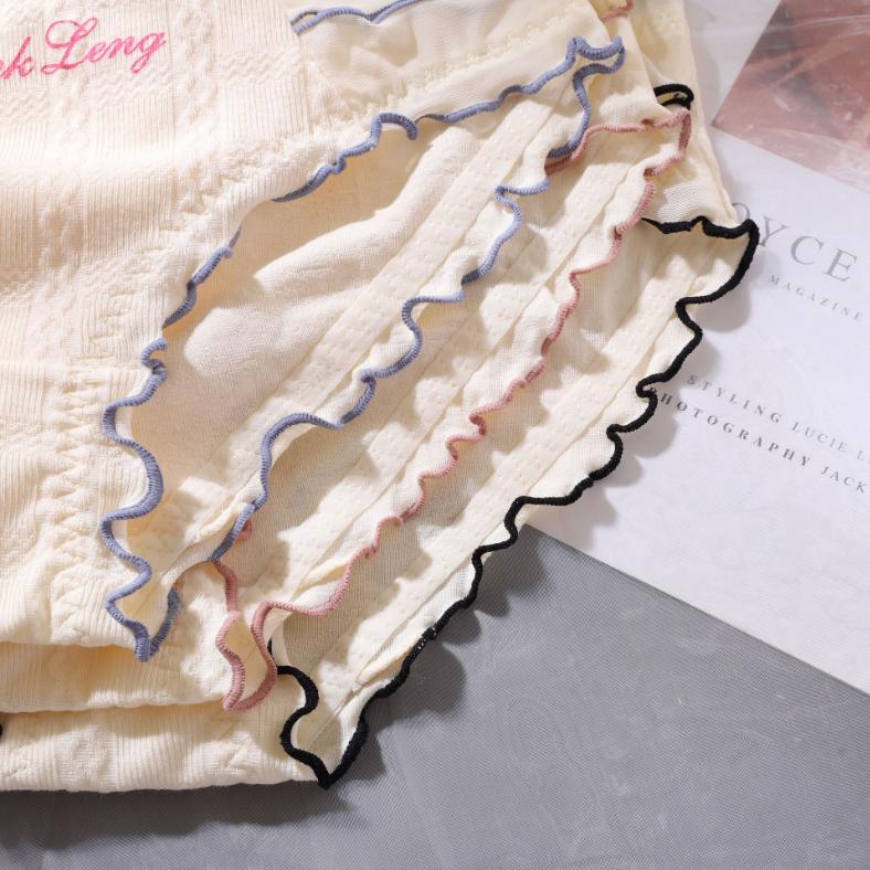 Milk Cotton Comfortable Panties for Women Sexy Briefs Breathable Smooth Female Underpants High Elastic Underwear Ladies