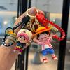 Брелок One Piece Луффи, Милый брелок-фигурка, Подвеска для сумки