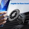 Подходит для автомобильного держателя телефона MagSafe, зажим-держатель для телефона на вентиляционное отверстие для iPhone 15 14 13 12 Серии и чехлов MagSafe и всех телефонов