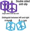 Nylon Bicycle Pedals Red Purple Orange Bianchi Pink Green 14mm Ultralight Bearing Wide Pedal for XC Bmx Pedal Board removal tool