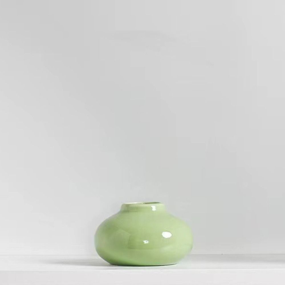 Креативный гидропонный держатель для цветов, керамический цветочный горшок, настольное украшение, ваза для цветов, обеденный стол