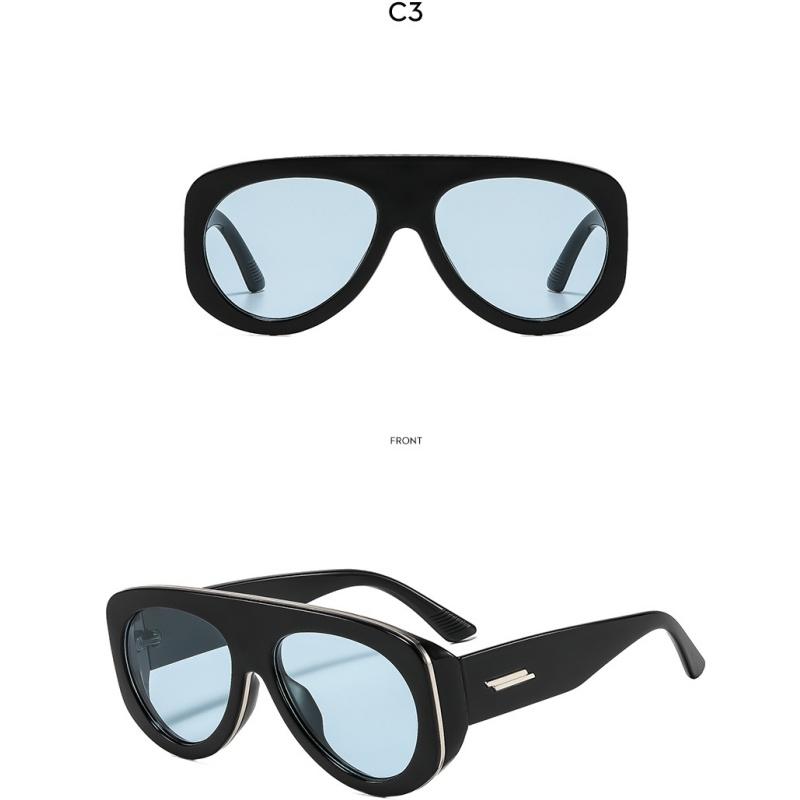 Women's sunglasses - unisex retro oversized thick frame sunglasses
