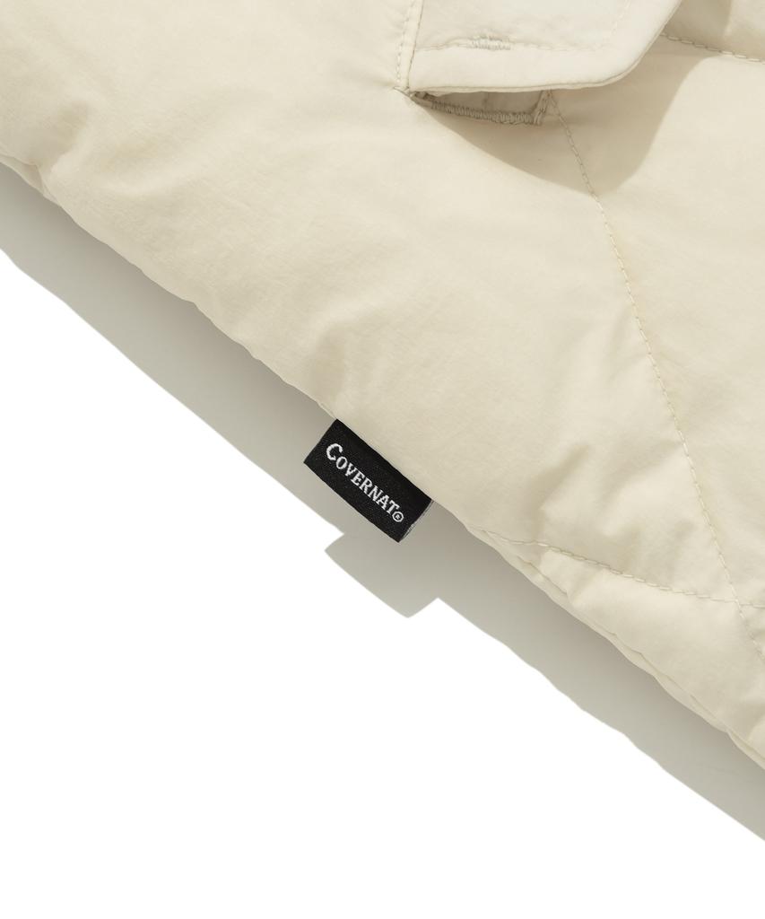 Covernat Rds Highlight Stand Collar Down Ivory