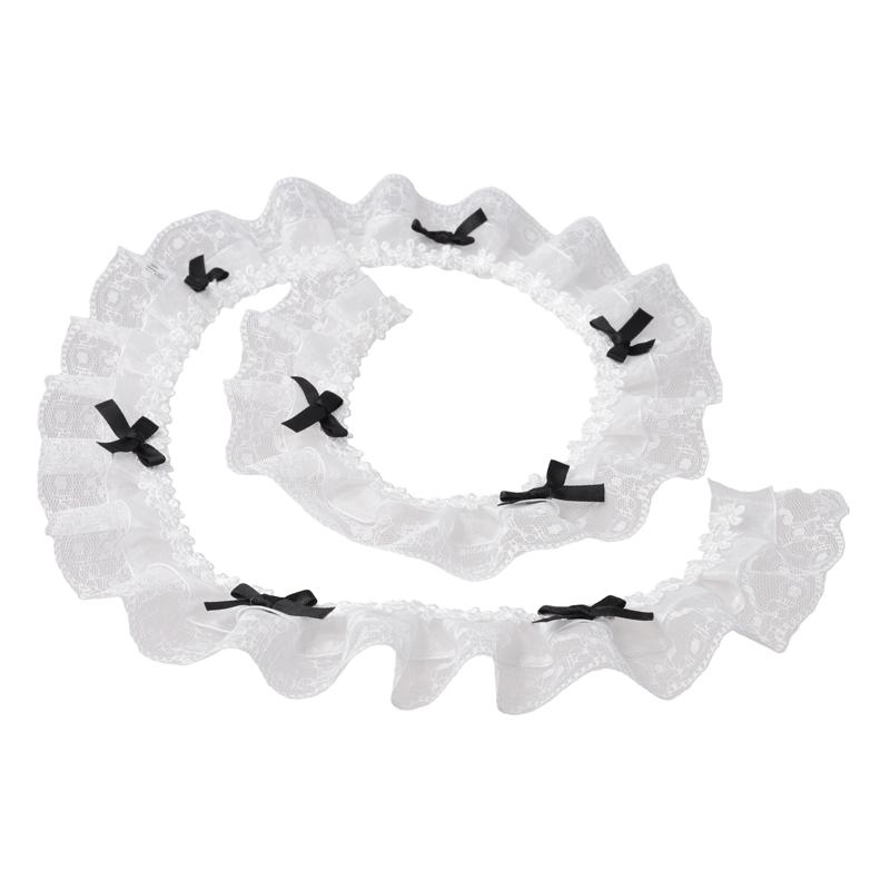 1 ярд Тканая тесьма Отделка платья Декорация Бант Кружевная аппликация Воротник Вырез Горловины Край Швейные края Материал для DIY 4,5 см