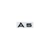 Car Letter Logo Sticker for Audi A5 suitable for tail bumper and trunk emblem applicable to 2.0 3.0 40TDI 35 40 45TFSI models