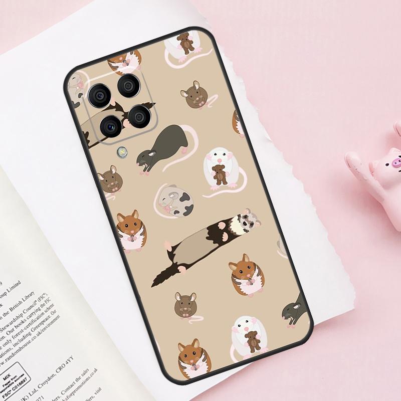 Мышь Крыса Для Samsung Galaxy M23 M33 M53 M13 M11 M51 M14 M34 M54 M20 M30s M12 M52 M15 M55 M32 Чехол