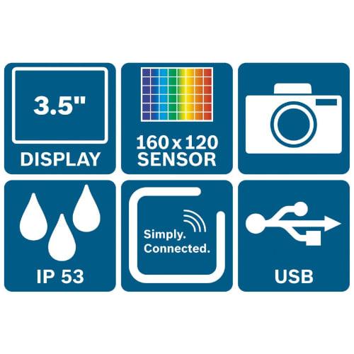 Bosch Professional GTC400C Infrared Thermography Camera