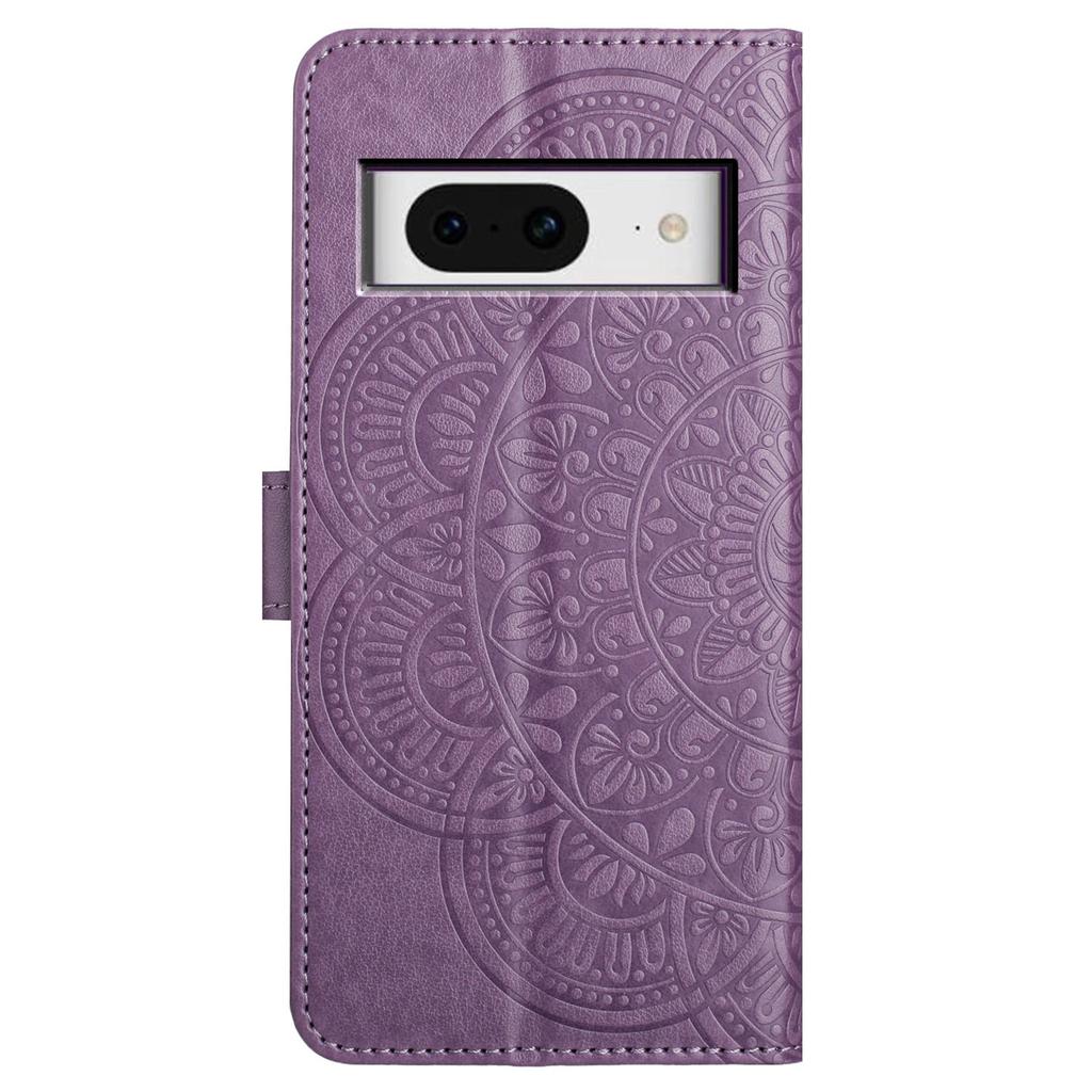 For Google Pixel 8 Case PU Leather Folio Stand View Cover