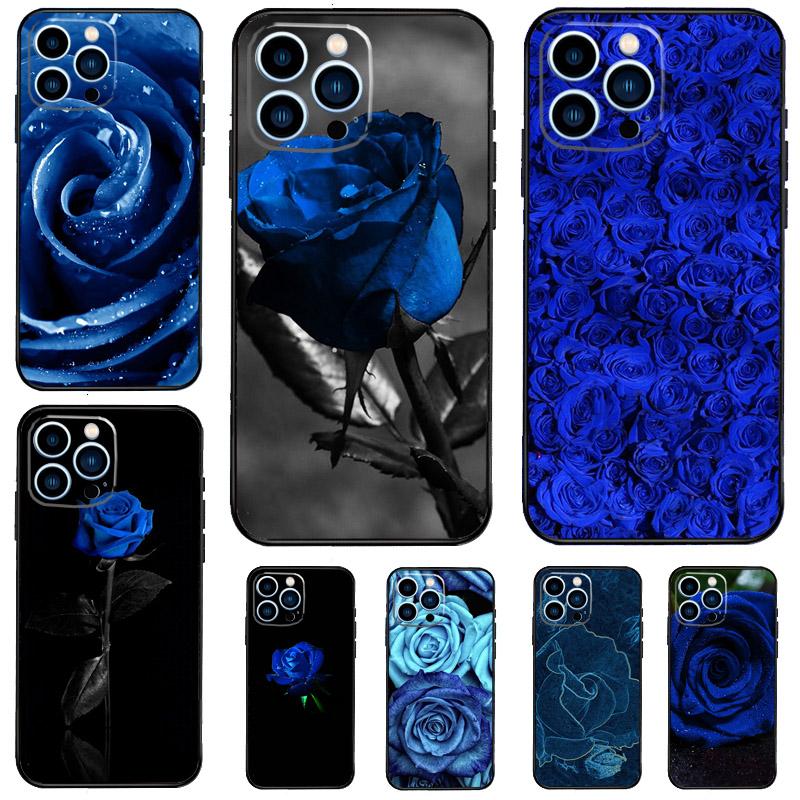 Blue Rose Art Case For Xiaomi Redmi Note 14 Pro 13 12 11 10 15 Pro Plus Redmi 15 C 13 10C 12C 13C 14C Cover