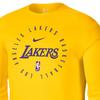 Nike НБА Лос-Анджелес Лейкерс Сезон 2024/25 Свитшот с круглым вырезом Спортивная футболка с длинным рукавом Мужские Топы HF0770-728
