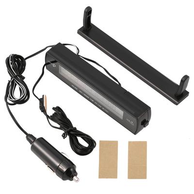 Высокоточный автомобильный монитор температуры и напряжения, термометр, вольтметр, цифровой ЖК-дисплей