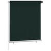 Outdoor Roller Blind 125 (W) X 140 (H) Cm Dark Green HDPE