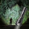 High-brightness LED Flashlight Digital Display Waterproof Rechargeable Flashlight Energy-saving LED Torch for Outdoor Camping Patrol