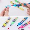 1Pcs 20-color Children's Drawing Pens Creative Stationery Crayons Baby Funny Education Paint Graffiti Pen Colores Profesionales