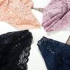Women's High Waist Lace Panties Sexy Hollow Out Breathable Briefs Large Size 3XL Hip Lifting Underwear Underpants