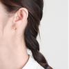 Серьги-шармы из стерлингового серебра 925 пробы с круглым цирконом для женщин, модные ювелирные изделия, предотвращающие аллергию, аксессуары для вечеринок, подарки