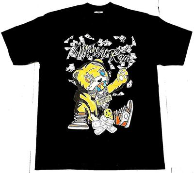 MAKE IT RAIN T-shirt Urban Streetwear Cash Money $ Hustle Men's Tee New Unisex T-Shirt