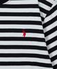 USPOLOASSN Cotton Round T-Shirt_Black Stripe