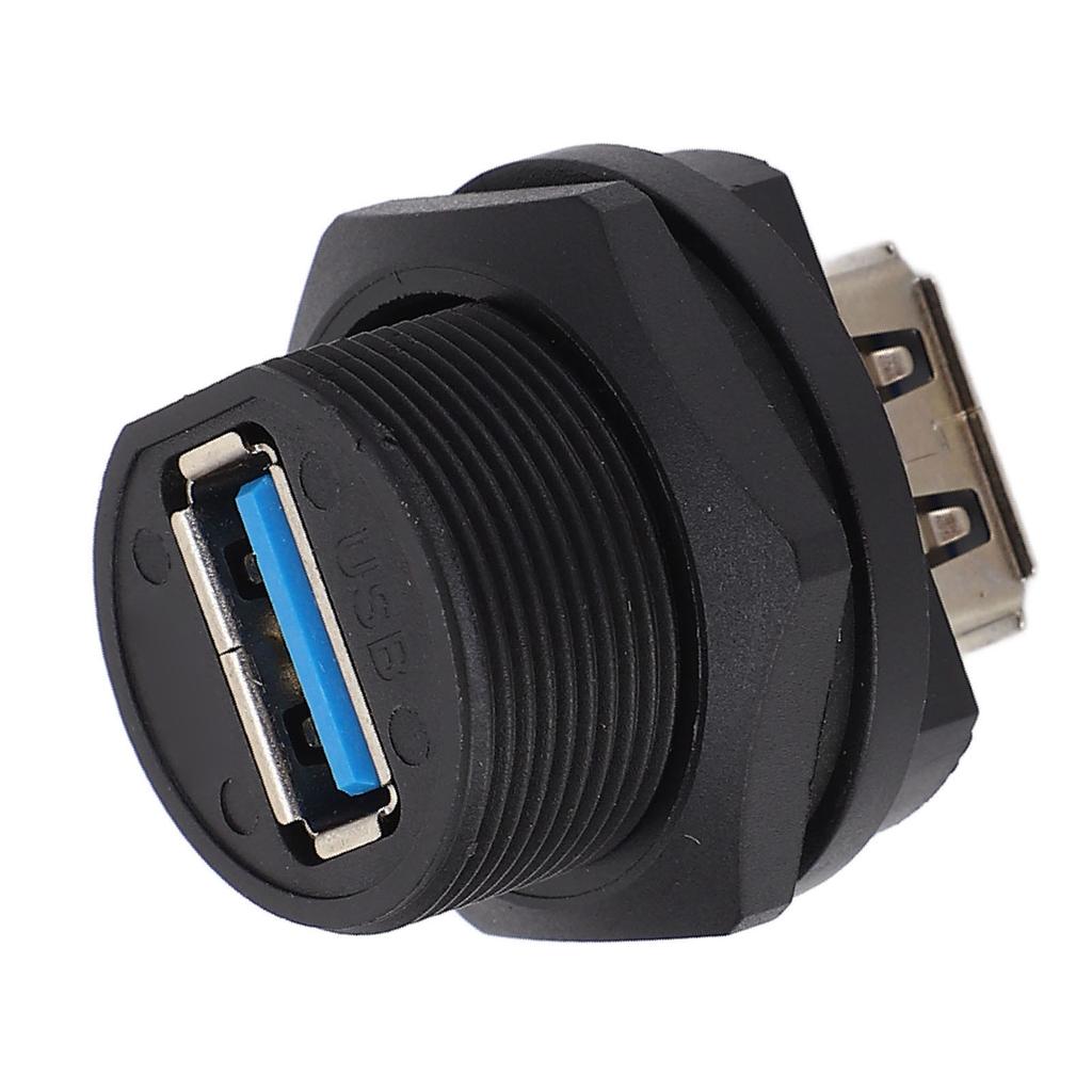 Промышленный двойной USB 3.0 разветвитель с двумя разъемами Female, водостойкий, инструменты для установки, высокая скорость передачи для