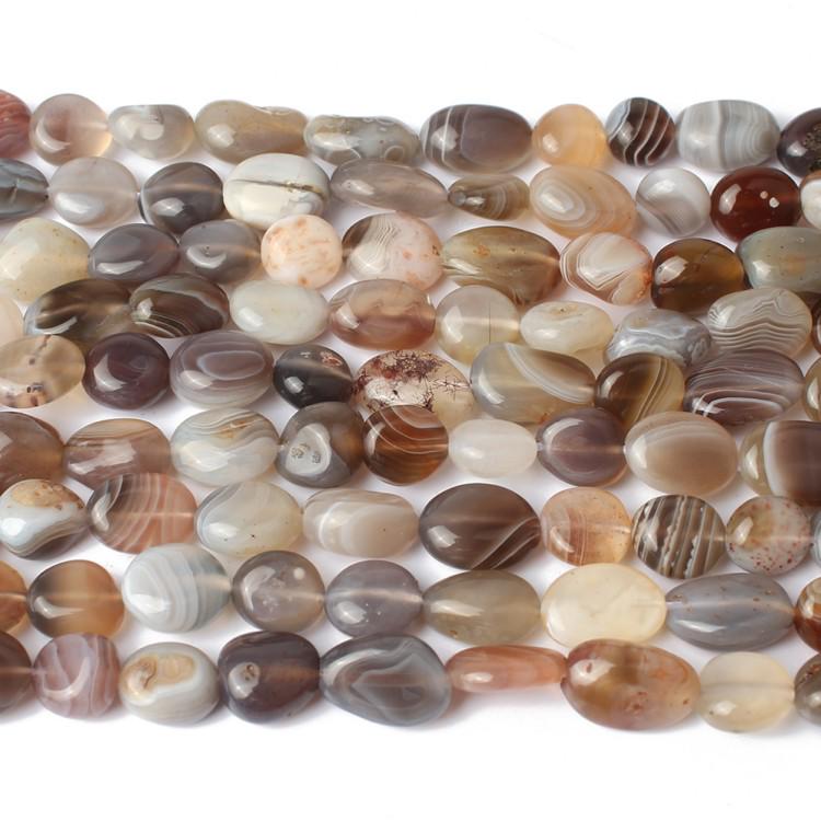 8-10mm Natural Irregular Botswana Sardonyx Stone Beads for Jewelry Making 15'' Loose Beads
