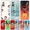 Прозрачный чехол для телефона для Xiaomi Mi 14 13 12 11 Ultra 13T 12T 11T Poco X3 NFC F3 F6 Pro Lite Мягкий ТПУ корпус Мультяшный милый Нежа
