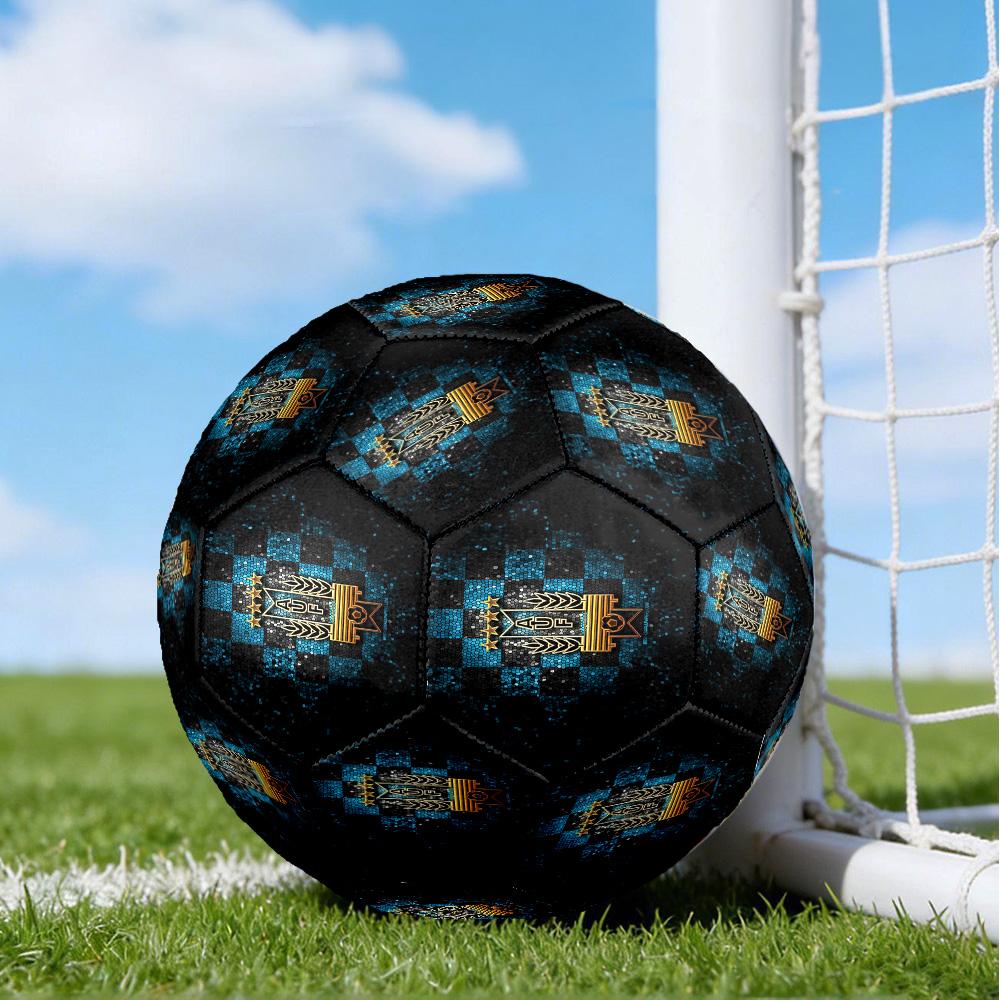 national Football Crest Printed Size 5 Soccer Balls, High-Quality, Anti-Slip, Protective Football, A Unique Gift , Birthdays, Christmas Gifts