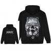Retro Graphic Hoodie Men Women - Loose Fit Printed Sweatshirt With Hood Long Sleeve Comfortable Casual Style