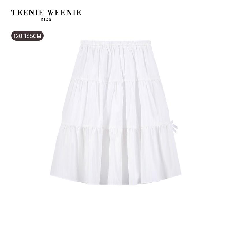 Teenie Weenie Детская юбка А-силуэта с бантом для девочек
