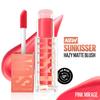 Maybelline Румяна New York Sunkisser Hazy Matte Blush 12H Стойкий Жидкий Тинт для Щек Розовый Мираж 30 Легкий Растушевываемый Летнее Сияние 4.7мл