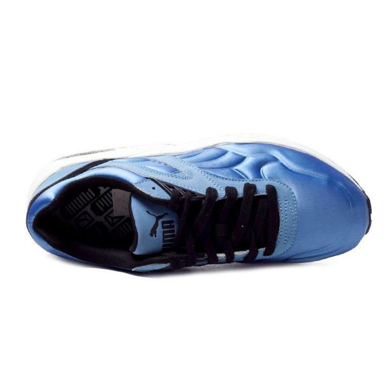 PUMA R698 Trinomic Unisex Low-Top Lifestyle Shoes Blue White 359305-04