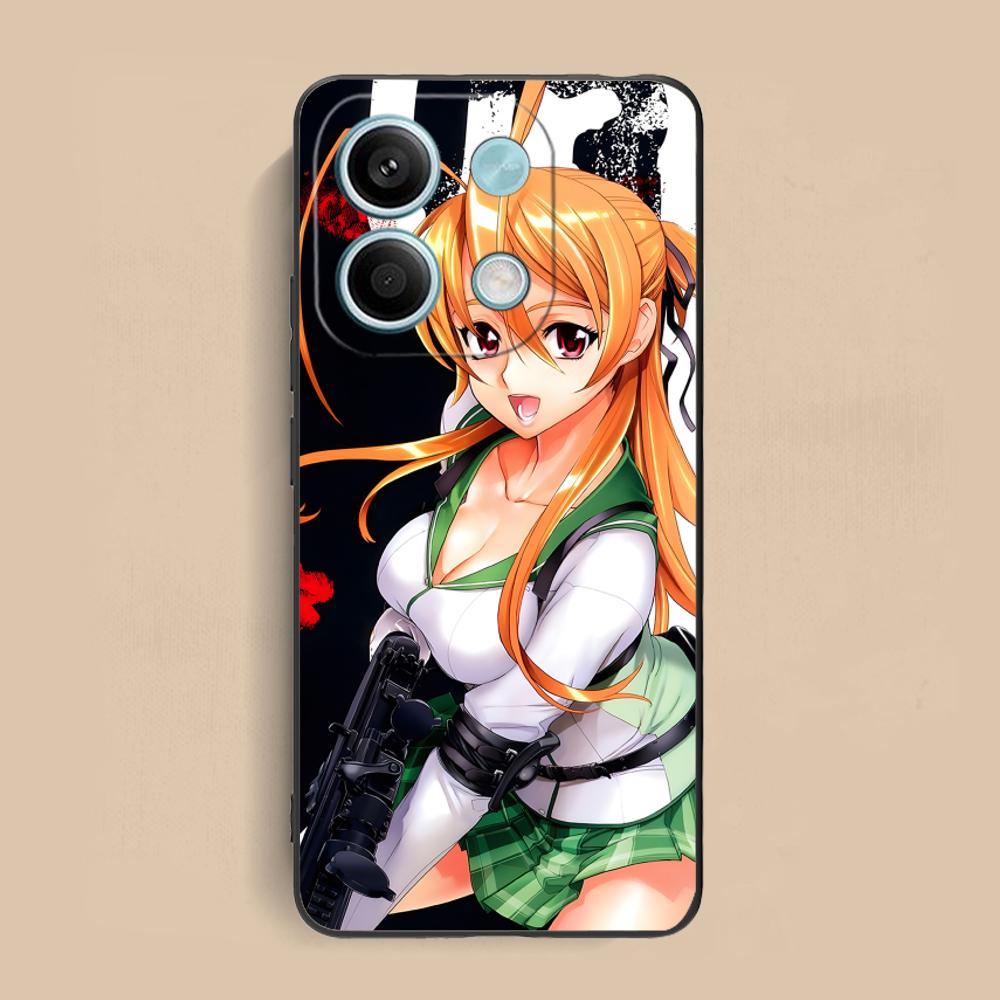 Чехол для телефона Highschool Rei Miyamoto для Xiaomi Redmi Note 14 13 12 11 S Pro Plus 4G 5G Цветная печать Чехол Роскошные мобильные телефоны