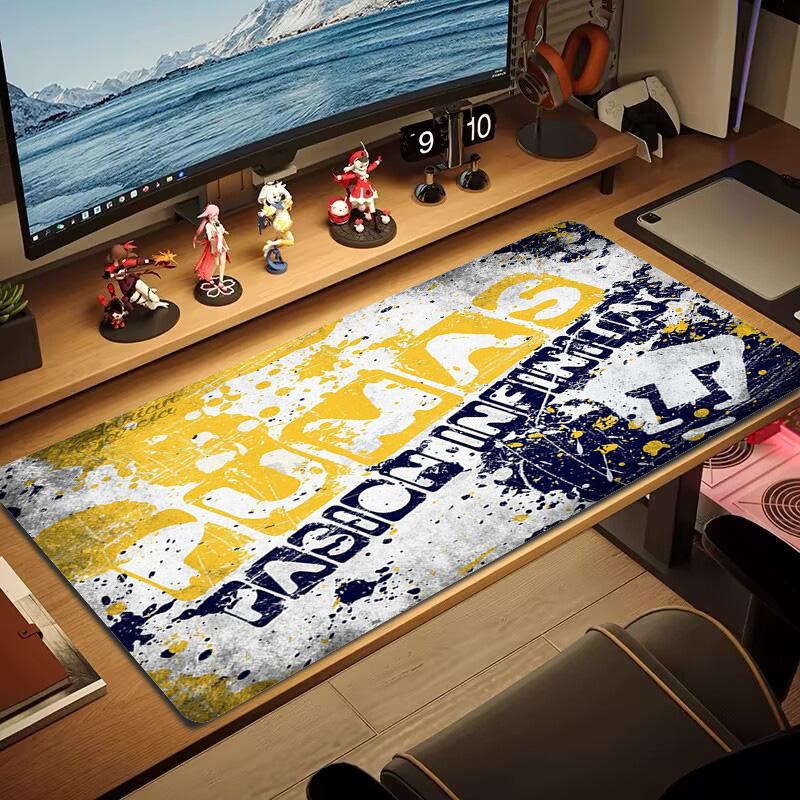Pumas Fc Color Mouse Pad Large Gaming Table Cushion Non-slip Laptop Tablet Big Mousepad XXL Mat Mini PC Playmat With Lock edge