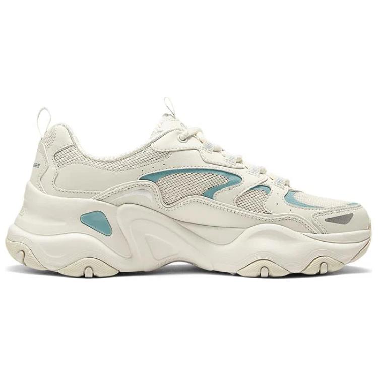 Skechers DLites 5.0 Panda Обувь Удобная Универсальная Прочная Поддержка Амортизация Легкая Увеличение Роста Низкие Папины Кроссовки 150520-NTBL