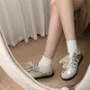 Retro Lace Edged Sneakers Popular In Spring and Autumn German Training Casual Shoes Simple and Minimalist