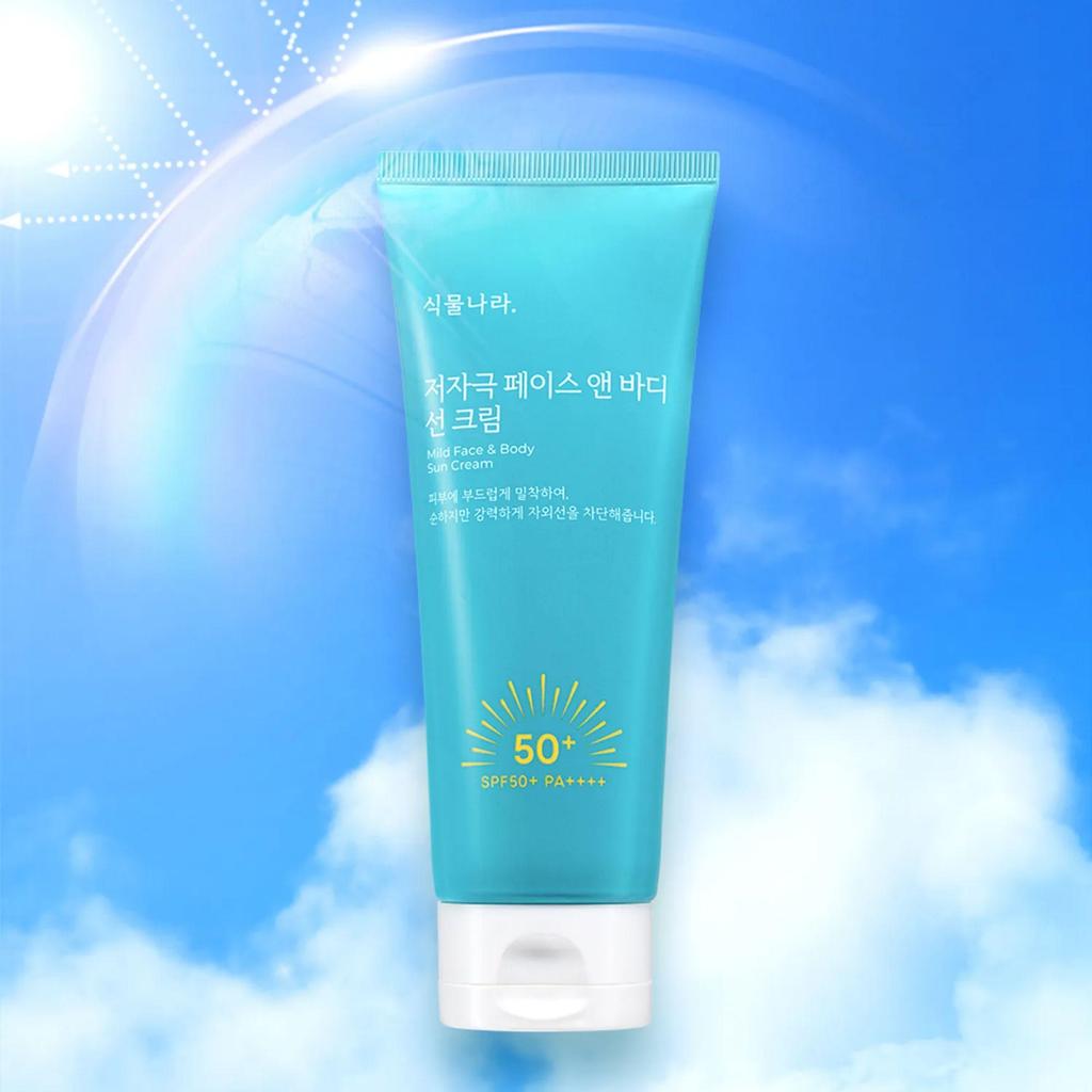 SHINGMUL NARA Мягкий солнцезащитный крем для лица и тела SPF50+ PA++++ 150 мл