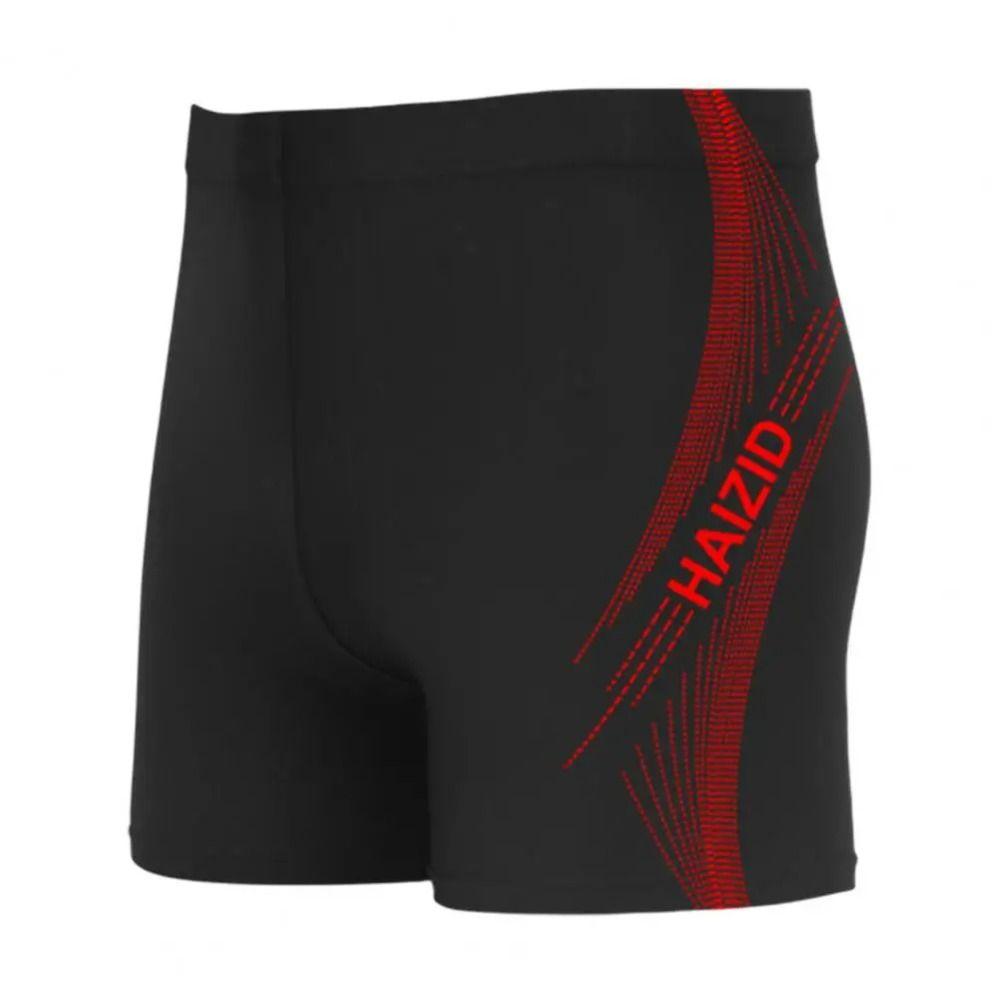 Quick-drying Summer Swimsuit Boxer Letter Print Swimming Shorts Fashion Men Swimming Trunk