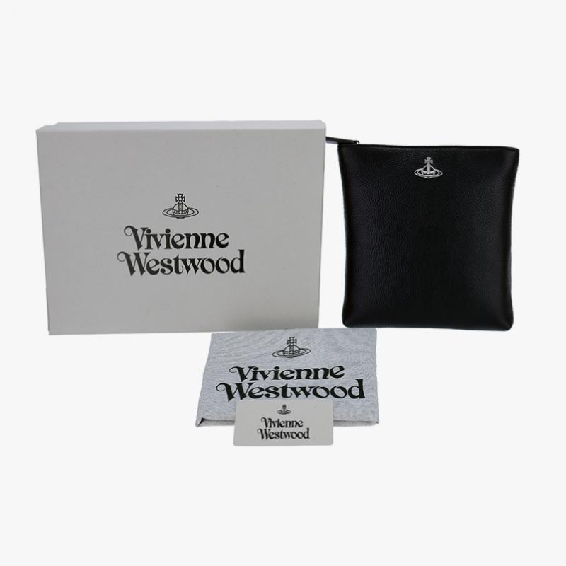 Vivienne Westwood Сумка через плечо Квадратная Цепь Веганская Био-Зеленая Зернистая Кожа Squire 48030008u S000d N403