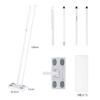 Eyliden Floor Wiper Body Flooring Wiper Flooring Wiper Floor Mop Mop Floor Wiper Floor Cleaning Tool Cleaning Tool White 4 Tier Joint Type Dry