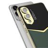 Защитный чехол для телефона Samsung S25 Edge Jazz из гладкой кожи с гальваническим покрытием