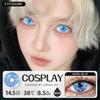 Eyeshare Косплей Фиолетовый Цвет Контактные Линзы для Глаз Синие Линзы Colorcon Аниме Coser Линзы Макияж Глаз Pupilentes