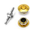 1Pcs Quick Release Front Bumper Hood Pin Aluminum Engine Bonnet Lock Universal Push Button