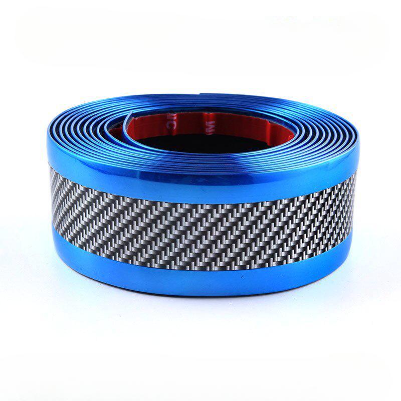 1M углеродное волокно резиновые наклейки для стайлинга автомобилей протекторы порогов товары аксессуары карбоновые пороги для автомобилей аксессуары