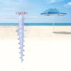 Umbrella Ground Stake - Spiral Tent Anchor for Beach & Patio Umbrellas, Secure Sand/Soil Insertion, Easy-Grip Handle for Outdoor Use, Patio Essentials