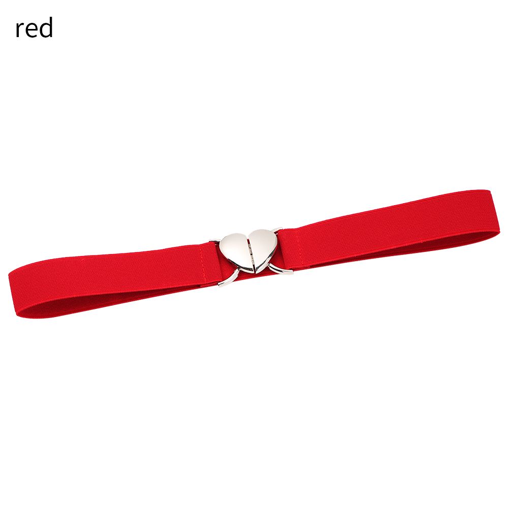 Элегантный эластичный ремень с пряжкой в виде сердца любви, эластичные ремни для талии, декоративный пояс