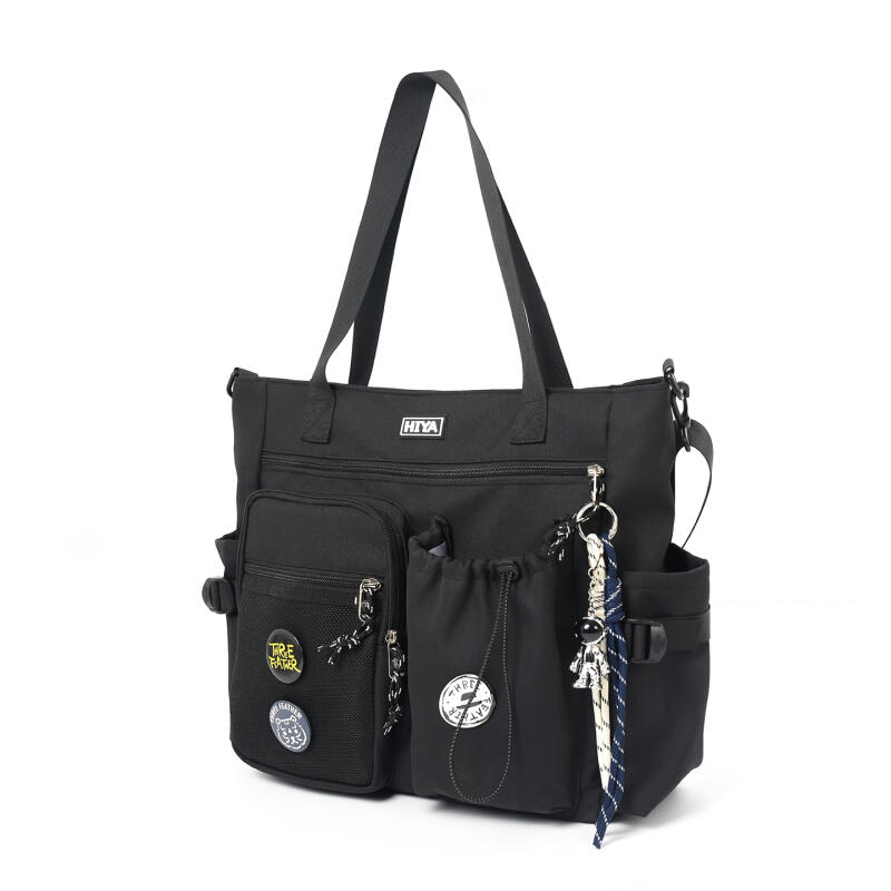 Студенческая сумка-тоут большой вместимости, унисекс, на плечо