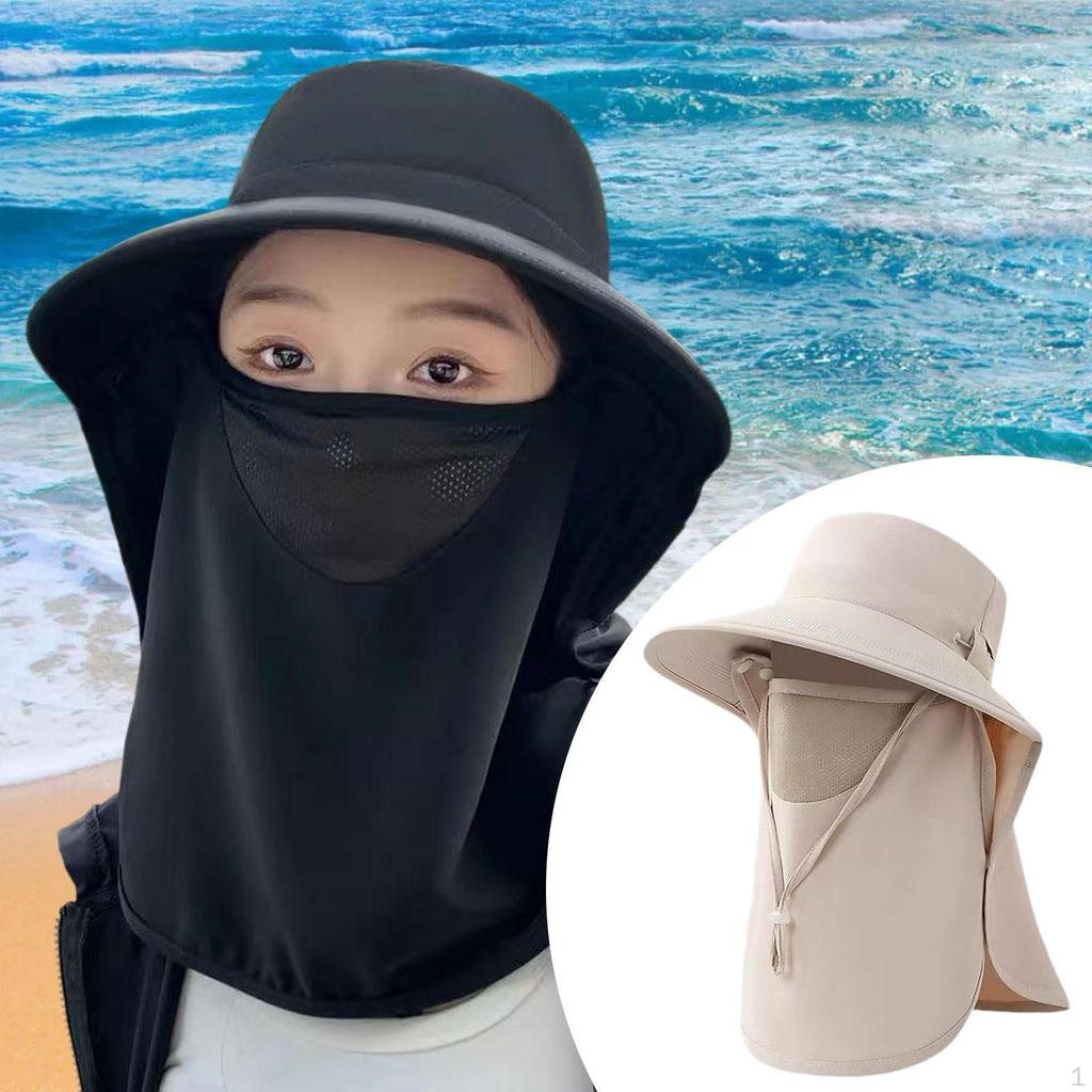 Солнцезащитная шляпа для рыбалки, пляжа, дышащая, летняя, с широкими полями для защиты от солнца