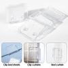 2/4/6/8Pcs Transparent Curtain Closure Clip Windproof Curtain Fixing Buckle  Toilet Curtain