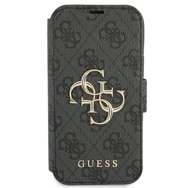 Guess Gubkp13L4Gmggr Iphone 13 Pro / 136,1 Szary/Grey Book 4G Big Metal Logo